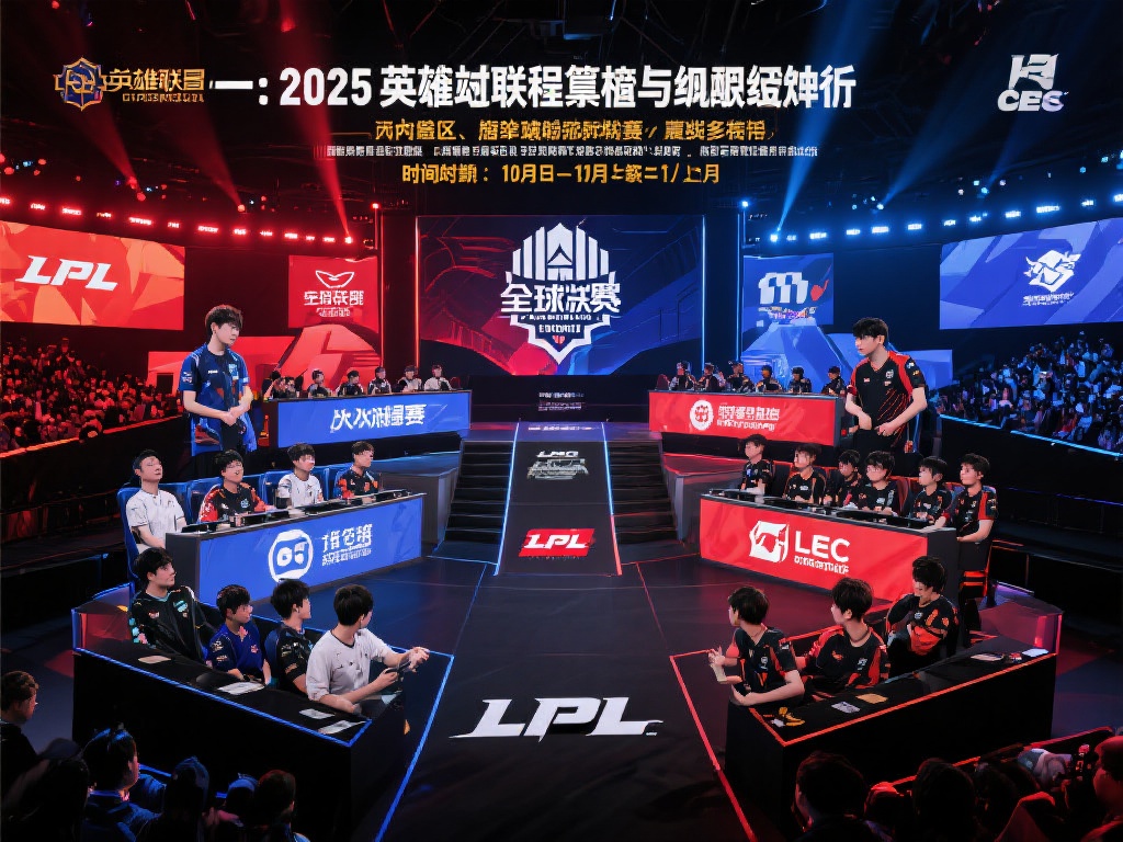2025英雄联盟全球总决赛赛程:强队交锋前瞻 一、2025赛程概览与赛制解析
根据官