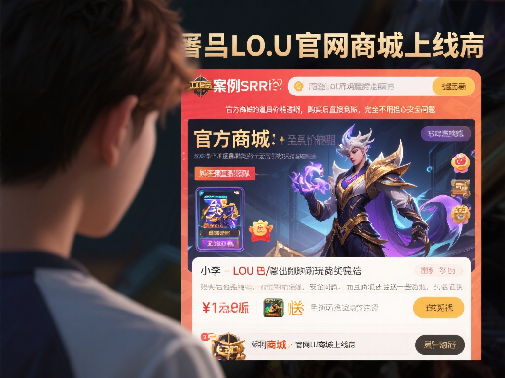 LOL官方网站商城正式开启,抢购超炫游戏装备 四:案例分享 玩家真实反馈
小李是一名